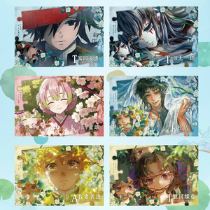 Cartes à collectionner d'anime japonais DL, motif Fleur de Glycine, en carton d'art, avec personnage rare en feuille, pour jeu de société, impression couleur intégrale - Product Image 5