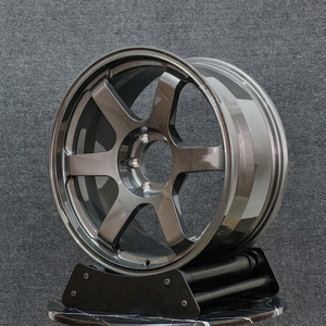 Rines Forjados Personalizados Estilo TE37 de 17 18 19 20 Pulgadas 5x112/5x120/5x114.3/5x130 para VW Golf MK <span class=keywords><strong>BMW</strong></span> <span class=keywords><strong>M3</strong></span> <span class=keywords><strong>E36</strong></span>/E46 Audi A4 Mercedes Clase C - Product Image 4
