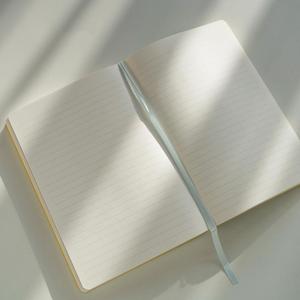 LABON – carnet de notes A5 en cuir PU souple de couleur verte, carnet de notes, Agenda, Agenda, papeterie, Agenda avec ruban - Product Image 3