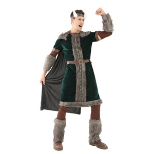 Ensemble de costumes d'<span class=keywords><strong>Halloween</strong></span> médiévaux, vikings, pirates pour hommes et femmes, pour jeu de rôle de guerrier nordique, fête, performance scénique - Product Image 1