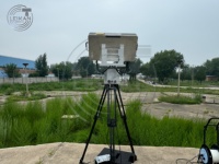 Radar anti-drone aérien bande Ku à balayage mécanique azimutal et balayage d'altitude par fréquence, détection de petits cibles par radar pulsé 100+