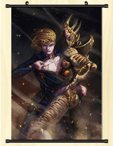 30*45ซม. อะนิเมะธ<span class=keywords><strong>ง</strong></span>แนวโน้มผ้าใบมั<span class=keywords><strong>ง</strong></span><span class=keywords><strong>ง</strong></span>ะแขวนเลื่อนตกแต่<span class=keywords><strong>ง</strong></span>ผนัง Jojos Bizzare โปสเตอร์ผจญภัย - Product Image 3