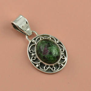 Bijoux en pierres précieuses en argent sterling 925, bijoux en argent en pierres précieuses de Labradorite naturelle, exportateur de bijoux en pierres précieuses en argent faits à la main - Product Image 6