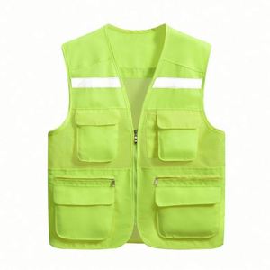 Chaleco de Seguridad Personalizado con Logotipo, Tallas Grandes, Transpirable, Ecológico, Unisex, Color Personalizado, Venta al Por Mayor, para Fotógrafos y Pescadores - Product Image 5