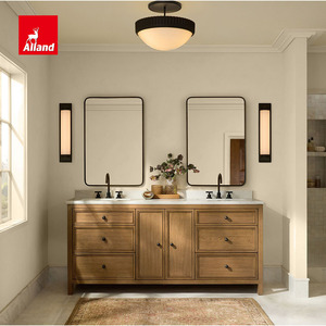 Ensemble <span class=keywords><strong>de</strong></span> meuble-lavabo <span class=keywords><strong>de</strong></span> <span class=keywords><strong>salle</strong></span> <span class=keywords><strong>de</strong></span> <span class=keywords><strong>bain</strong></span> en bois massif <span class=keywords><strong>de</strong></span> luxe avec vasque intégrée, meuble <span class=keywords><strong>de</strong></span> <span class=keywords><strong>rangement</strong></span> moderne en chêne pour <span class=keywords><strong>salle</strong></span> <span class=keywords><strong>de</strong></span> <span class=keywords><strong>bain</strong></span> - Product Image 4