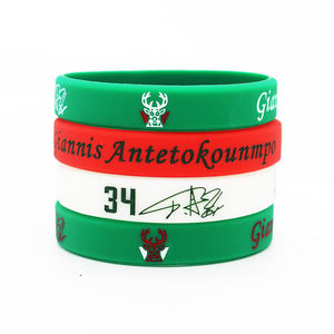 Bracelet en silicone <span class=keywords><strong>NBA</strong></span> Star Kobe <span class=keywords><strong>Irving</strong></span> Durant, bracelet de basket-ball gravé qui brille dans le noir pour les fans, cadeau sportif - Product Image 4