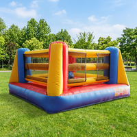 WINSUN Ring de Boxeo Inflable para Niños y Adultos Pequeños - Material de PVC, Certificado CE, Libre de Plomo, Resistente al Fuego e Impermeable, Capacidad de 200 kg, Personalizable