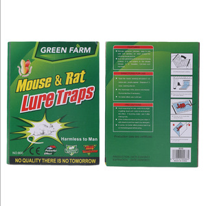 Piège à <span class=keywords><strong>souris</strong></span> adhésif transfrontalier, parfumé aux cacahuètes, non toxique, adhésif puissant, modèle 800 - Product Image 3