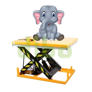 Tự Động 360 Độ Quay Thủy Lực Di Động Thiết Bị Nâng Hạ Gấp Mini Sàn Điện Nhỏ Cần Cẩu Cho Kho - Product Image 4