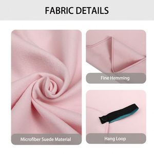 Multipurpose 70*140Cm Custom Suede <b>Microfiber</b> <b>Towel</b> for Sports Gym Travel - Product Image 2