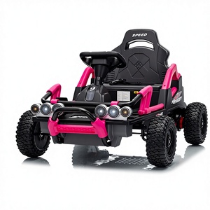 Go Kart Eléctrico para Niños, Batería de 12 V con Control Remoto, Diseño de Plástico, 4 <span class=keywords><strong>Ruedas</strong></span>, Coche de Juguete para Niños - Product Image 4
