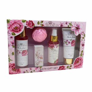 Ensemble <span class=keywords><strong>de</strong></span> soins <span class=keywords><strong>de</strong></span> peau, sandales chaudes, produit cosmétique, corde <span class=keywords><strong>de</strong></span> papier, panier <span class=keywords><strong>de</strong></span> Spa Rose, coffret cadeau pour le <span class=keywords><strong>bain</strong></span> - Product Image 4