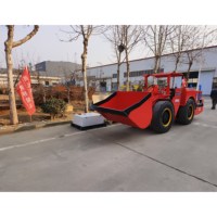 Kapuro 1 CBM Yard Underground LHD Lader TC-100 2T Yantai Scoop tram für Mine