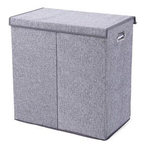 Giỏ Đựng Đồ Giặt Có Thể Gập Lại Với 4 Giá Đỡ Có Thể Tháo Rời, Lớp Lót Chống Thấm Dày, Giỏ Đựng Đồ Giặt Hình Vuông Lớn Cho Phòng Tắm, - Product Image 4