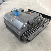 Vente directe d'usine, tondeuse à gazon robotisée à télécommande, très vendue, avec lame à neige
