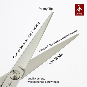 Tijeras de Peluquería FF-55BK, Tijeras de Corte para Salón de Belleza YONGHE - Product Image 5