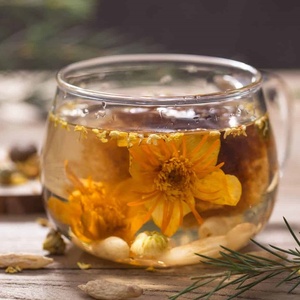 Bolas de Té Floreciente con Aroma a Té Chino Tradicional, Té Comprimido para Aliviar el Estrés, Empaque Exquisito para Hoteles y Cafeterías - Product Image 3