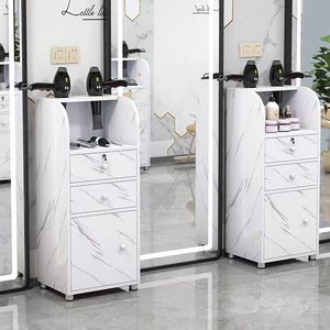 Salon Barbershop Equipment Furniture Strong <b>Storage</b> Metal Salon Trolley <b>Cabinet</b> in 3-tier Pink Gold Salon Trolley Cart - Product Image 1