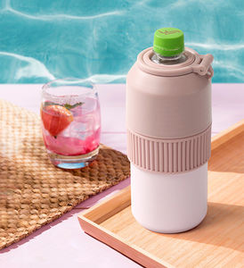 Enfriador de latas de acero inoxidable 304 de diseño amigable, enfriador aislado SUS, soporte para botella de cerveza - Product Image 4