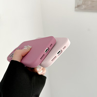Coque de téléphone en silicone liquide antichoc avec protection d'appareil photo pour iPhone 17 Pro Max, compatible également avec iPhone 17 Air, 16E, 15, 14 Plus, 13, 12, 11