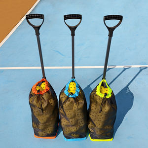 पोर्टेबल रोलर टेनिस बॉल पिकर स्वचालित उद्घाटन समापन रिट्रेटेबल टेनिस बॉल कलेक्टर - Product Image 4