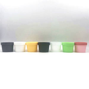 Bocaux à crème glacée, récipient de beurre corporel, en plastique PP, pour coller sur le visage, pot en <span class=keywords><strong>argile</strong></span> à la crème, de 50g, 100g et 200g, possibilité d'étiquette personnelle - Product Image 4