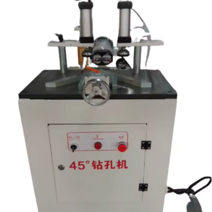 Pneumatic 45 Degree Wood Dowel Hole