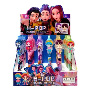 नया जादू चुड़ैल समूह तटस्थ पेन एक्रिलिक शीट दबाने वाली पेन छात्र स्टेशनरी नो-963 पर हस्ताक्षर करने वाली पेन हॉट-सेलिंग डायन स्टेशनरी नो- - Product Image 5