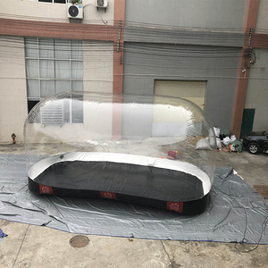 Cubierta de Carpa Inflable Transparente a Prueba de Polvo para Exteriores OEM, Carpa 100% Impermeable para Refugio de Automóviles - Product Image 5