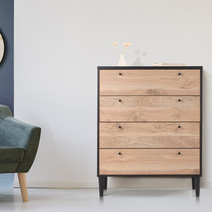 Drawer Chest Drawers Drawer Chest AVALON 8004 4 Drawer Chest Chest Of Drawers Storage Cabinet Drawer Chest
