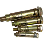 M6 M10 M12 acier au carbone grade 4.8 8.8 zingué galvanisé Heavy Duty Expansion Shield Anchor fix bolt for concrete
