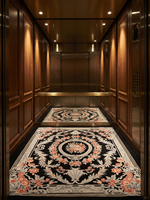 Maßgefertigter Aufzug-Teppich Luxus-Hotel-Lobby Aufzug-Bodenteppich Aufzug-Matte