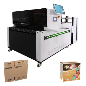 Machine d'impression à jet d'encre numérique chinoise One Pass Boîtes en carton à passage unique Boîte de papier à <span class=keywords><strong>pizza</strong></span> ondulée pour oeuf flexible pour l'emballage - Product Image 6