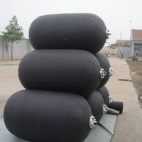 JINCHENG Shandong Grand pare-battage pneumatique flottant en caoutchouc Yokohama (4,5m x 9m) pour l'amarrage et le stationnement de grands navires