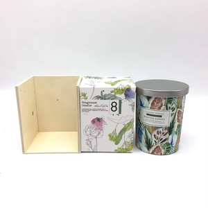 Venta caliente personalizado tapa de metal aroma romántico lujo aromaterapia cera de soja velas perfumadas con logotipo personalizado y embalaje - Product Image 1