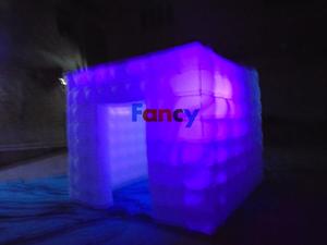 Ce Inflatable Led 360 gian hàng ảnh bao vây, Inflatable Cube gian hàng ảnh, Inflatable Led 360 gian hàng ảnh để bán - Product Image 5