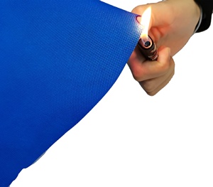 100Pp Spunbond 부직포 내화 직물 천 내화 방수 난연 직물 - Product Image 4