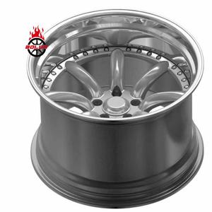 2/3 Piezas de Ruedas de Carreras <span class=keywords><strong>Drag</strong></span> 19x10.5 19x12.5 5X120.65 Forjadas para Chevrolet Corvette C6 Camaro Dodge Challenger Autos Clásicos - Product Image 3