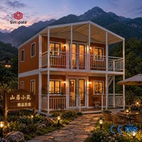 Casa Contenedor Expandible de Acero con Personalización de Diseño de Proyecto para Habitaciones de Hotel