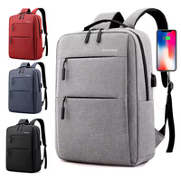 Sacs à dos pour ordinateur portable imperméables personnalisés avec logo, vente en gros d'usine, fournisseur pour l'école, les voyages, femmes et hommes, sac à dos intelligent avec USB