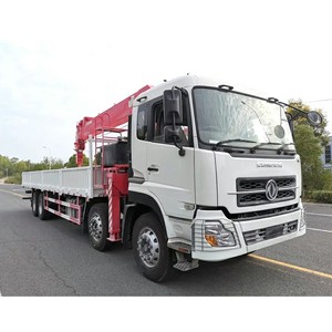 โรงงานจีนจำหน่ายรถเครนติดรถบรรทุก Dongfeng 14 16 ตัน 8x4 แบบบูมยืดได้ สำหรับขาย - Product Image 1