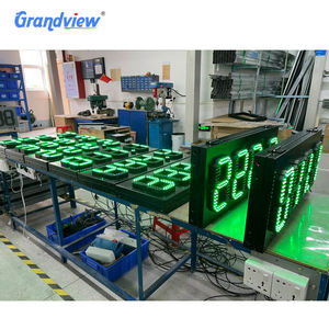 批发加油站设备价格标牌户外板全彩广告图腾燃料铝秤气价加油站 - Product Image 6