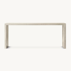 Mesa consola de hormigón encerado <span class=keywords><strong>Cabrera</strong></span> de diseño industrial moderno Sassanid OEM - Product Image 1