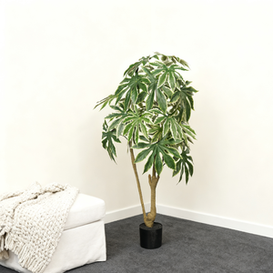 Árbol Artificial de Aralia Japonesa de 120 cm, de Nifloral, Superventas, Realista y Elegante, Planta Artificial en Maceta para Interiores - Product Image 2