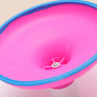 Base antidérapante en plastique de 10 pouces support de gâteau de taille haute à axe unique support de gâteau tournant à 360 degrés plateau tournant