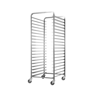 Chariot pliable chariot aluminium boîte à pain présentoir Hot Dog chariot à pain chariot boulangerie refroidissement support prix - Product Image 6