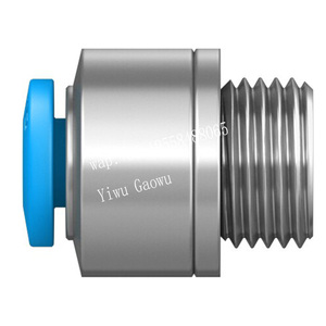 Conector de Empuje FestoS 186266 QSM-G1/8-4-I G1/8 Macho, Tubo de 4 mm, Conector Hexagonal - Product Image 1