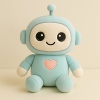 OEM ODM Jouet robot en peluche personnalisé de haute qualité Jouets en peluche personnalisés Poupées robots souples de votre conception Jouet mascotte en peluche personnalisé