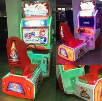 Machine de simulateur de jeu vidéo Mario Arcade à pièces Machine de jeu d'amusement de voiture de course pour les enfants