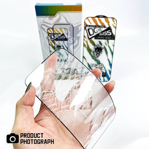 Clear Static <span class=keywords><strong>Cling</strong></span> Antiestático Autoadesivo Transparente Protetor de Tela Para Xiaomi Poco F6 Pro Vidro Temperado